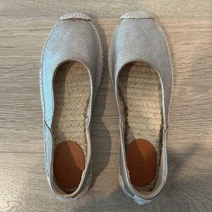 NEW Rag & Bone Metallic Espadrilles Size 37.5